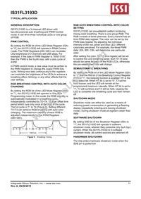 IS31FL3193D-CLS2-TR Datasheet Page 11