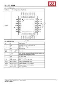 IS31FL3209-QFLS4-TR Datasheet Page 2