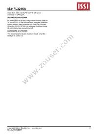 IS31FL3216A-QFLS2-TR Datasheet Page 15