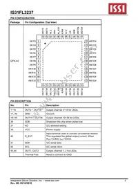 IS31FL3237-QFLS4-TR Datasheet Page 2