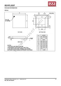 IS31FL3237-QFLS4-TR Datasheet Page 16