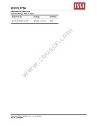 IS31FL3730-QFLS2-TR Datasheet Page 4