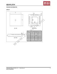 IS31FL3731-SALS2 Datasheet Page 21