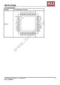 IS31FL3732A-QFLS2-TR Datasheet Page 4