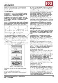 IS31FL3733-TQLS4 Datasheet Page 23