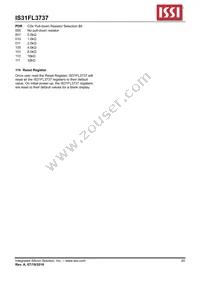 IS31FL3737-QFLS4-TR Datasheet Page 20