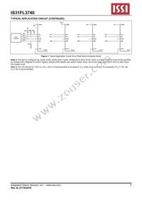 IS31FL3740-QFSL4-TR Datasheet Page 3