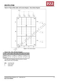 IS31FL3740-QFSL4-TR Datasheet Page 17