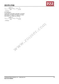 IS31FL3740-QFSL4-TR Datasheet Page 19