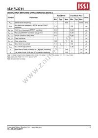 IS31FL3741-QFLS4-TR Datasheet Page 6