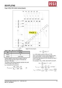 IS31FL3742-QFLS4-TR Datasheet Page 13