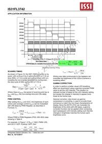 IS31FL3742-QFLS4-TR Datasheet Page 16