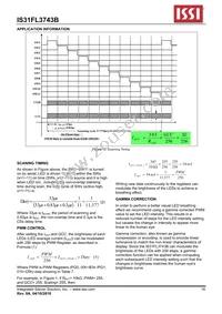 IS31FL3743B-QULS4-TR Datasheet Page 16