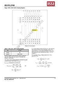 IS31FL3745-CLS4-TR Datasheet Page 12