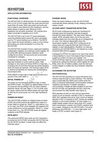 IS31IO7328-QFLS4-TR Datasheet Page 8