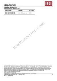 IS31LT3171-STLS4-TR Datasheet Page 3