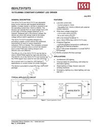 IS31LT3173-GRLS2-TR Datasheet Cover