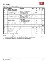 IS31LT3350-V1STLS2-TR Datasheet Page 5