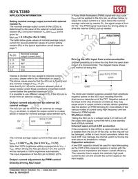 IS31LT3350-V1STLS2-TR Datasheet Page 8