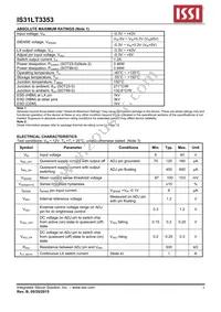 IS31LT3353-V1STLS2-TR Datasheet Page 4