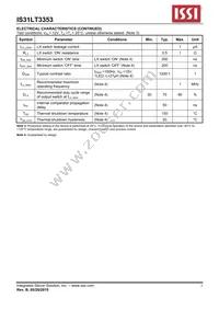 IS31LT3353-V1STLS2-TR Datasheet Page 5