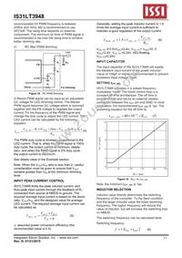 IS31LT3948-GRLS2-TR Datasheet Page 11