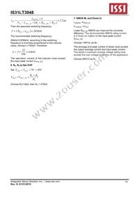 IS31LT3948-GRLS2-TR Datasheet Page 15