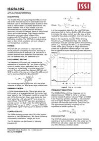 IS32BL3552-ZLA3-TR Datasheet Page 8