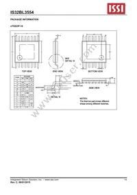 IS32BL3554-ZLA3-TR Datasheet Page 14