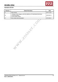 IS32BL3554-ZLA3-TR Datasheet Page 16