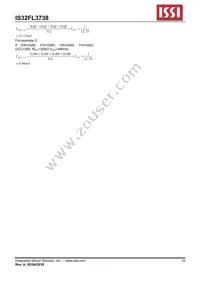 IS32FL3738-ZLA3 Datasheet Page 19