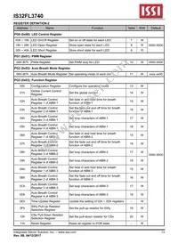 IS32FL3740-ZLA3 Datasheet Page 13