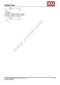 IS32FL3740-ZLA3 Datasheet Page 18