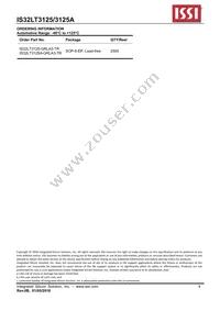 IS32LT3125A-GRLA3-TR Datasheet Page 4