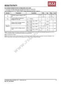 IS32LT3171-STLA3-TR Datasheet Page 5