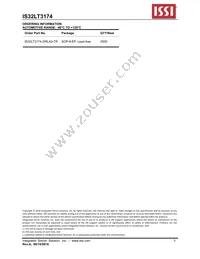 IS32LT3174-GRLA3-TR Datasheet Page 3