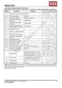IS32LT3181-ZLA3-TR Datasheet Page 6