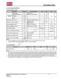 IS34ML01G081-TLI-TR Datasheet Page 14