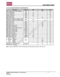 IS34ML01G081-TLI-TR Datasheet Page 17