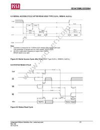 IS34ML02G084-TLI-TR Datasheet Page 20