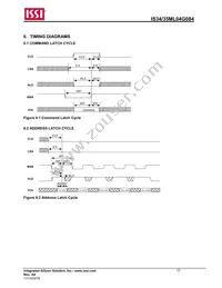 IS34ML04G084-TLI-TR Datasheet Page 17