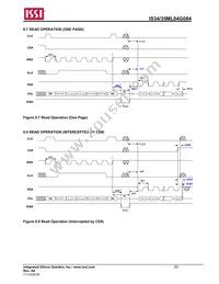 IS34ML04G084-TLI-TR Datasheet Page 20