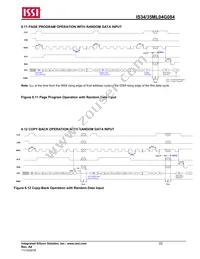 IS34ML04G084-TLI-TR Datasheet Page 22