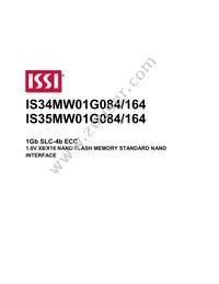 IS34MW01G164-BLI Datasheet Cover