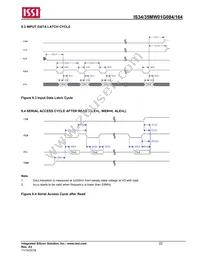 IS34MW01G164-BLI Datasheet Page 22