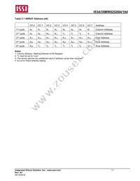 IS34MW02G084-TLI-TR Datasheet Page 11