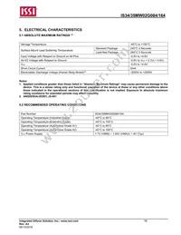 IS34MW02G084-TLI-TR Datasheet Page 16