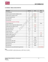 IS37SML01G1-LLI Datasheet Page 13