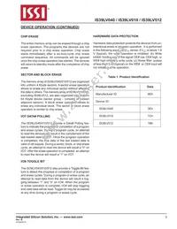 IS39LV010-70VCE Datasheet Page 5