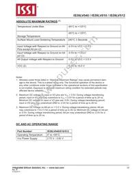 IS39LV010-70VCE Datasheet Page 12